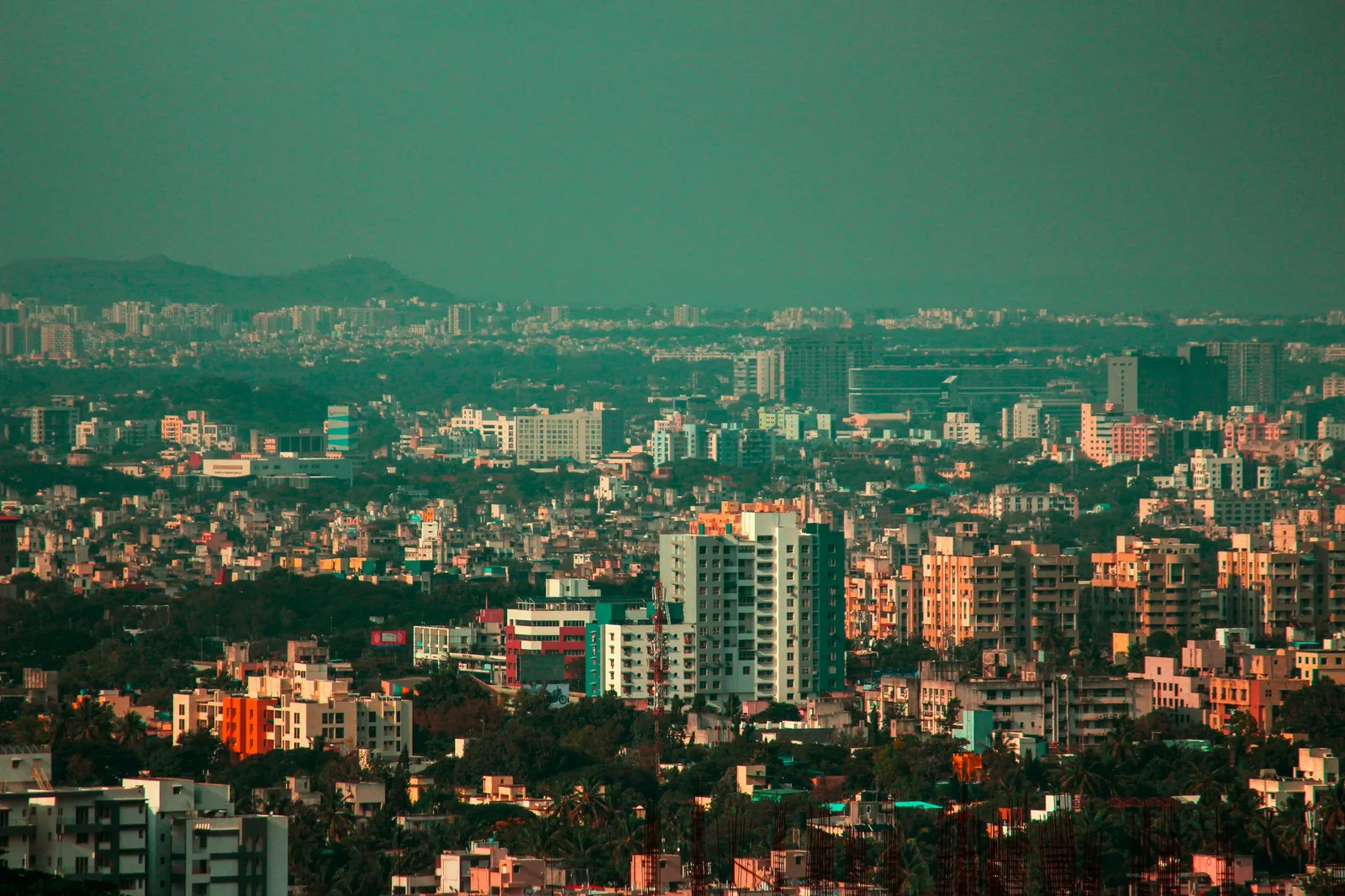 Pune skyline