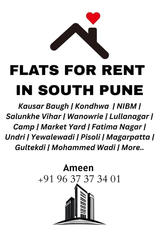 1 RK flat for rent in NIBM Pune — no brokerage owner direct